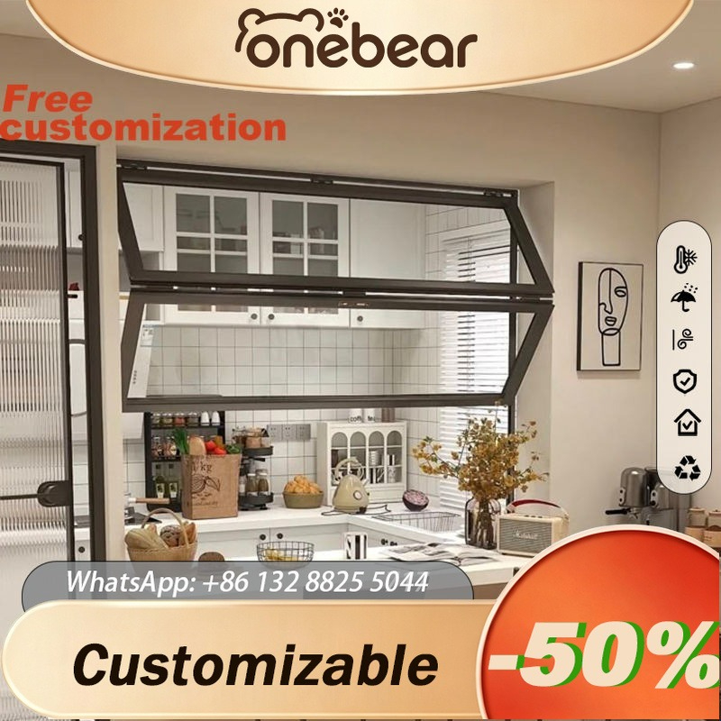 Commercial Kitchen Windows - Nouvelles fenêtres pliantes verticales en aluminium