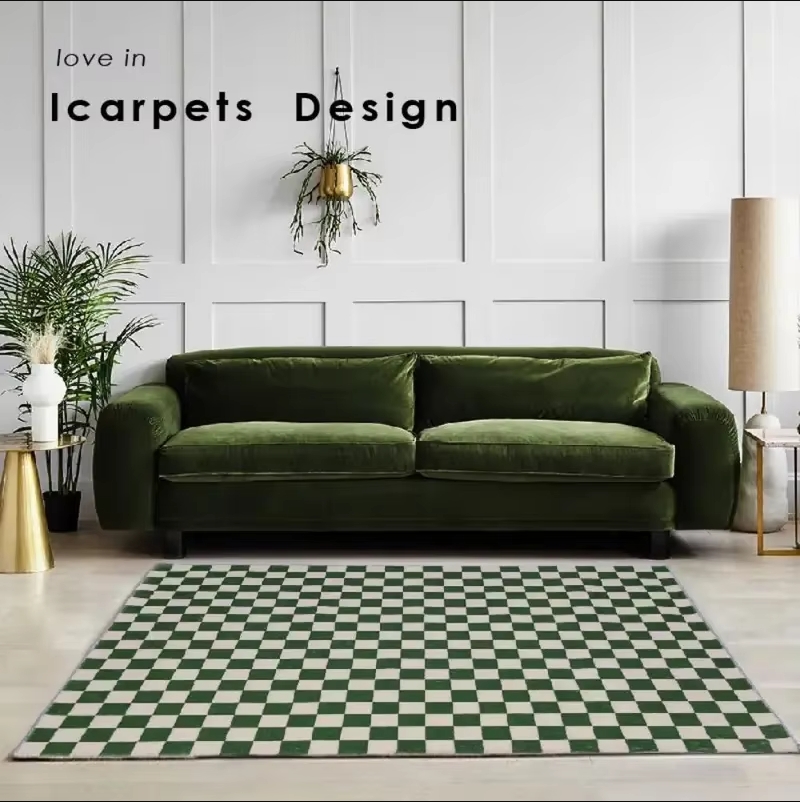 Commercial Dishwasher Table - VIKAMA damier tapis salon moderne Simple
