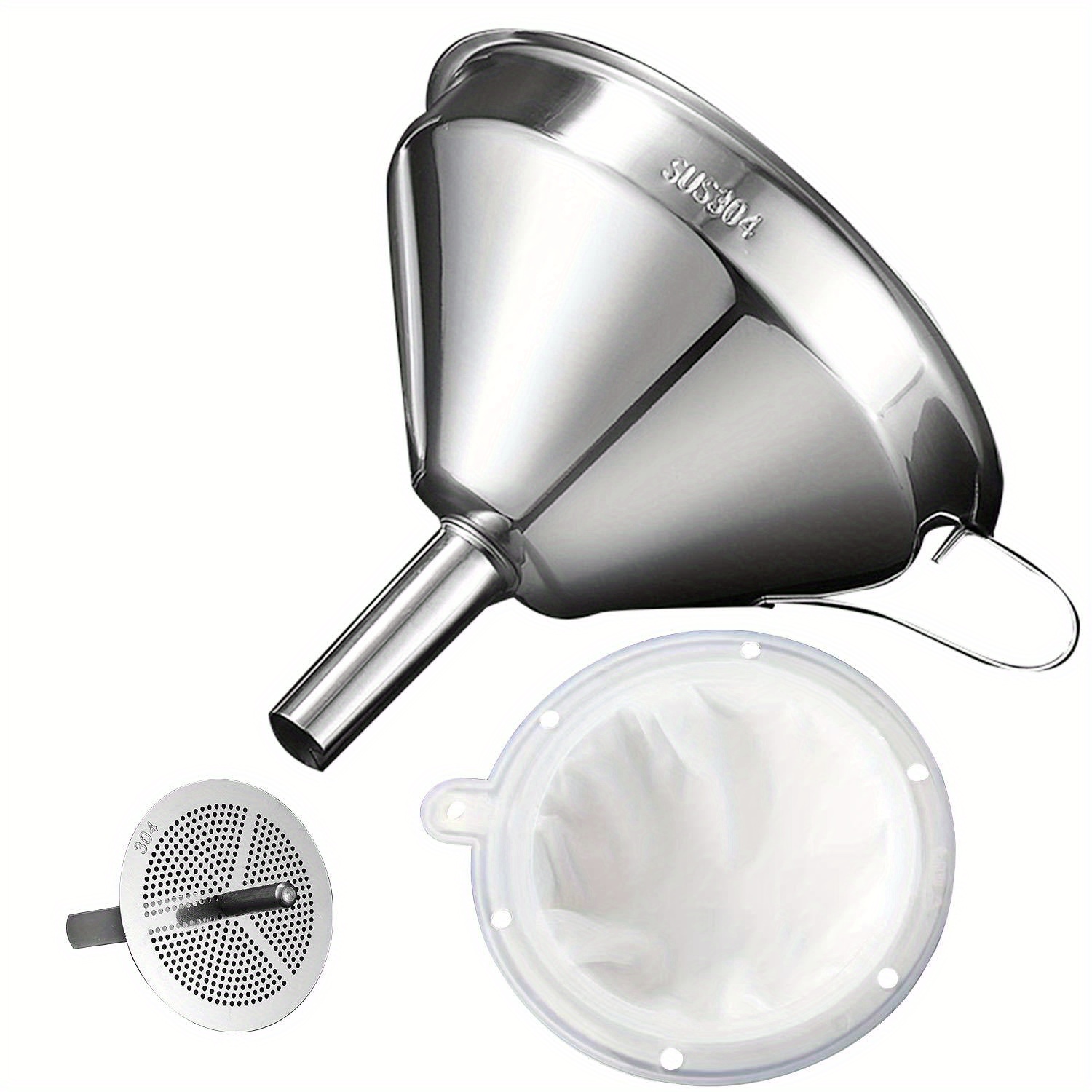 Commercial Kitchen Oil Filter - Entonnoir pour remplir des bouteilles, outil