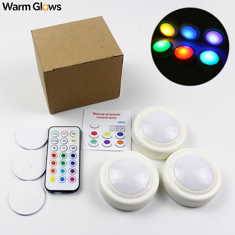 Commercial Kitchen Lighting - Lampes LED RGB sous-armoires avec télécommande,