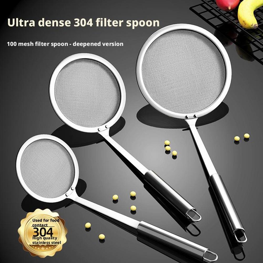 Commercial Kitchen Oil Filter - Cuillère écumoire en acier inoxydable 304