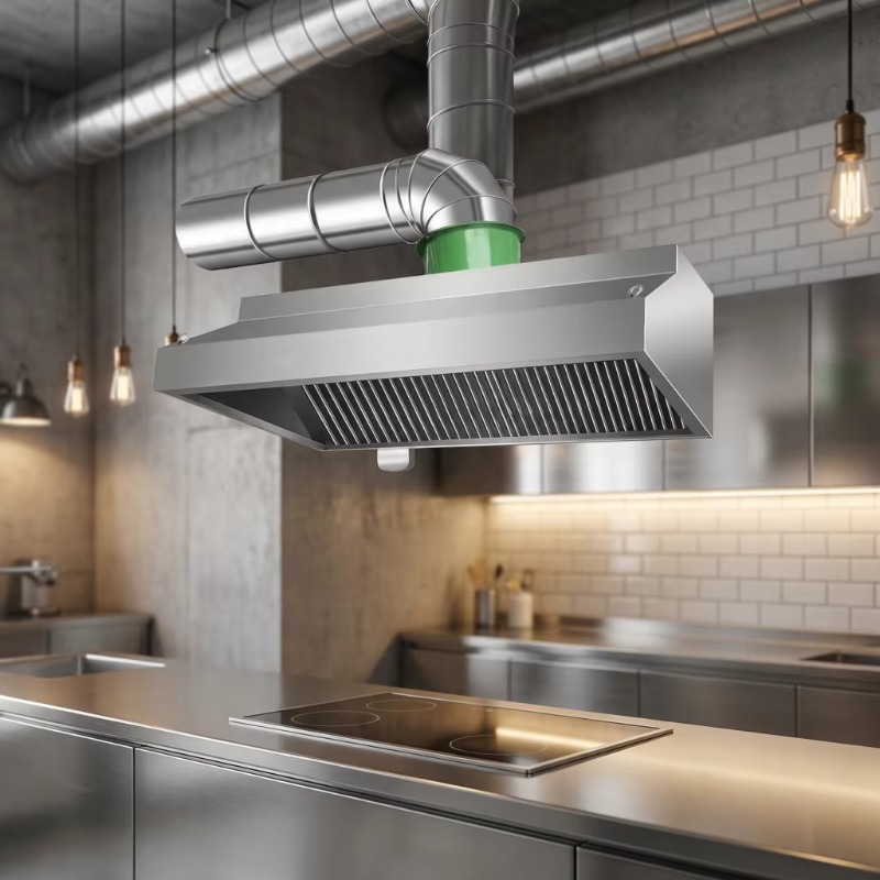 Commercial Kitchen Kitchen - Hotte de cuisine murale commerciale personnalisable