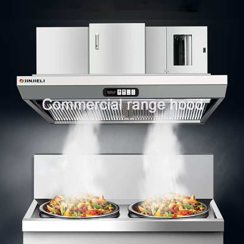 Commercial Kitchen Range Hood - Hotte de cuisine intelligente certifiée ISO9001,