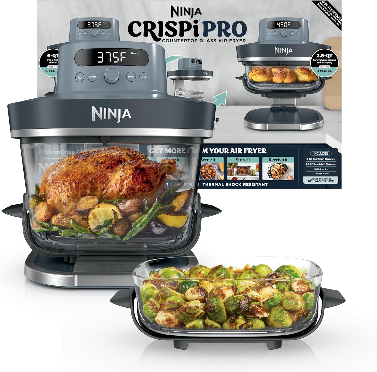 Deep Fryer Commercial - Friteuse à air Ninja Crispi Pro