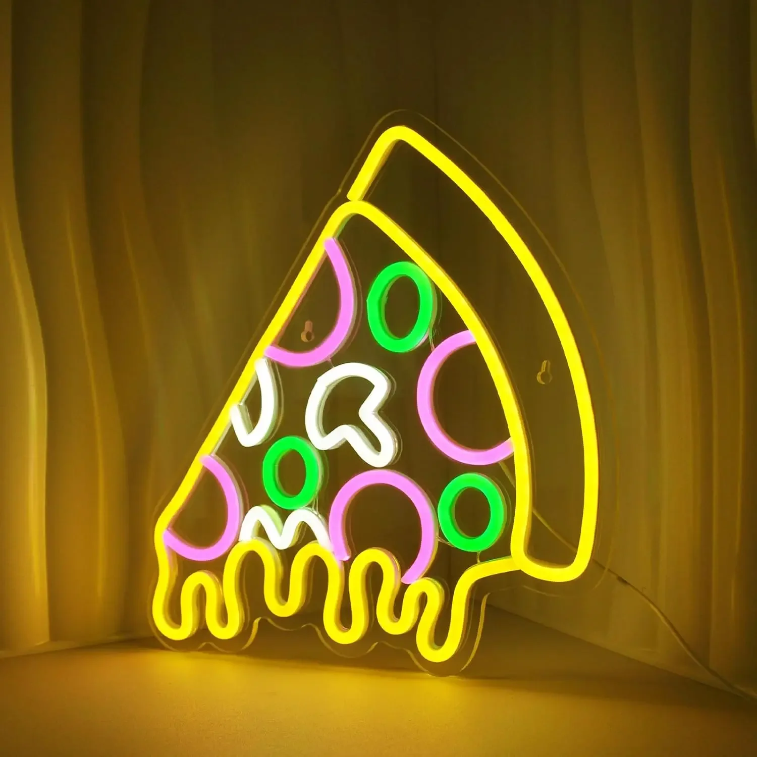 Commercial Kitchen Windows - Enseigne néon LED Pizza pour vitrines