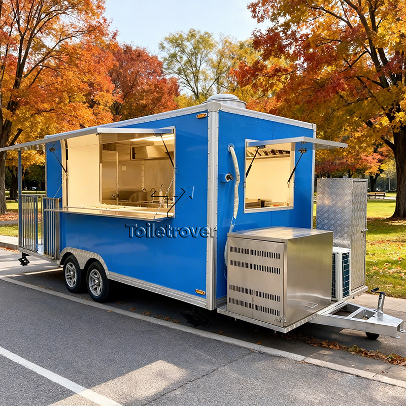 Commercial Kitchen Windows - Remorque Food Truck Conteneur Cuisine Mobile