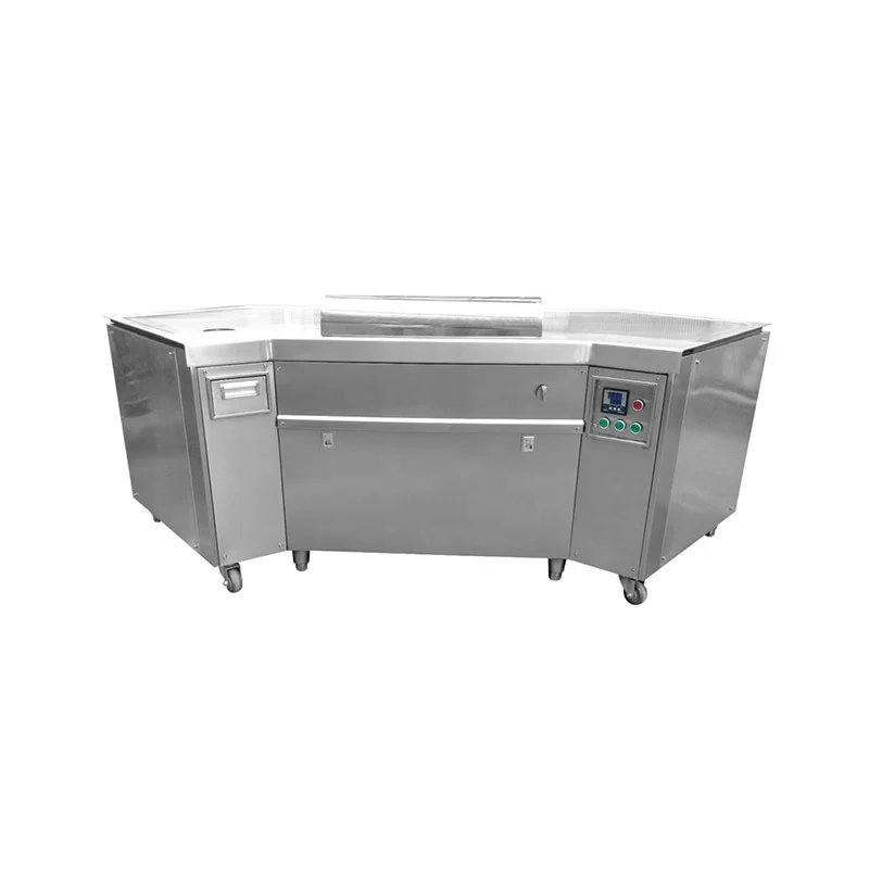 Teppanyaki Grill Table - Table de barbecue d'intérieur en acier