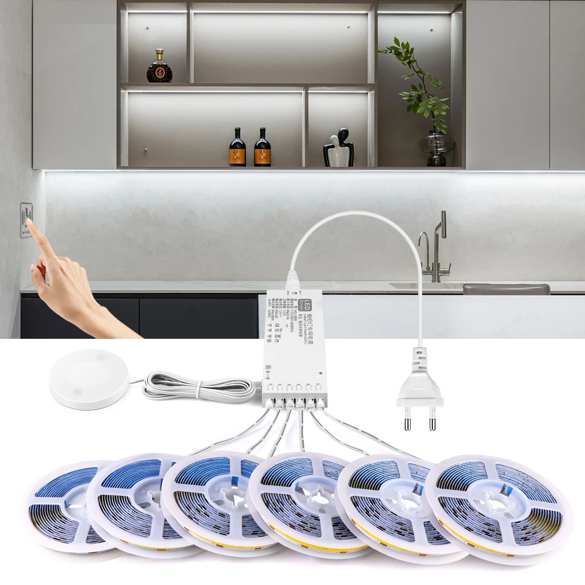 Commercial Kitchen Lighting - Kit de 2 à 6 bandes