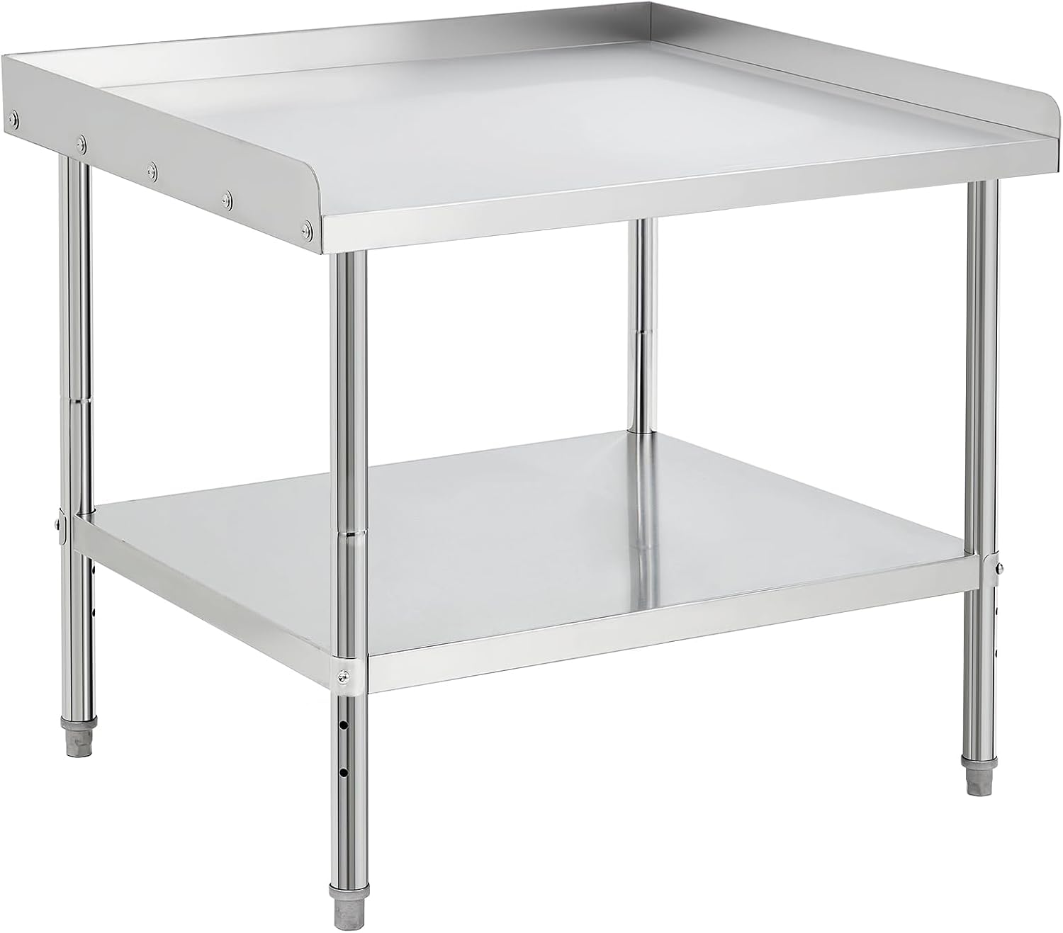 Commercial Kitchen Backsplash - Table de travail en acier inoxydable