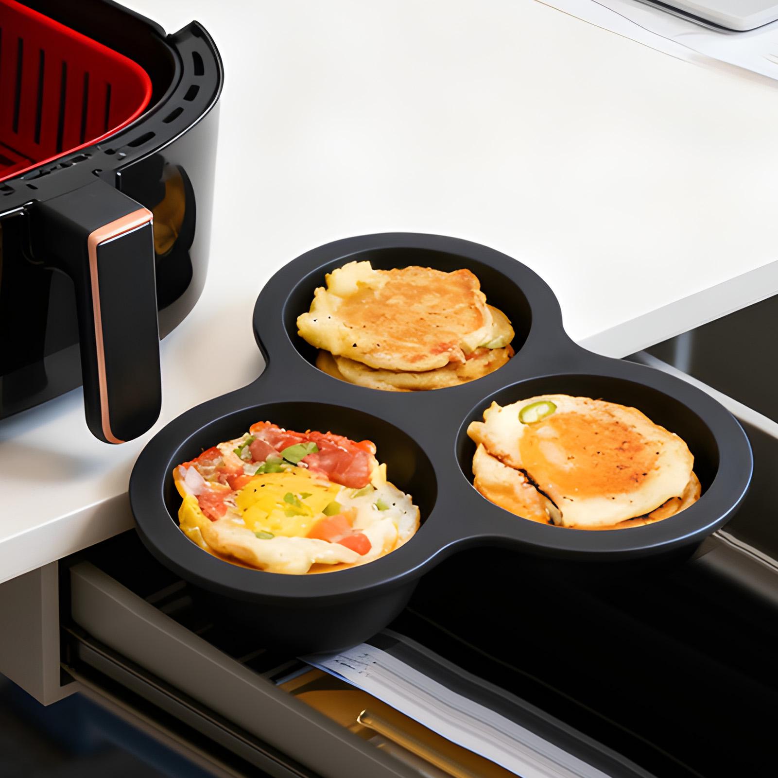 Moules à œufs en silicone pour - Deep Fryer Commercial avis et prix