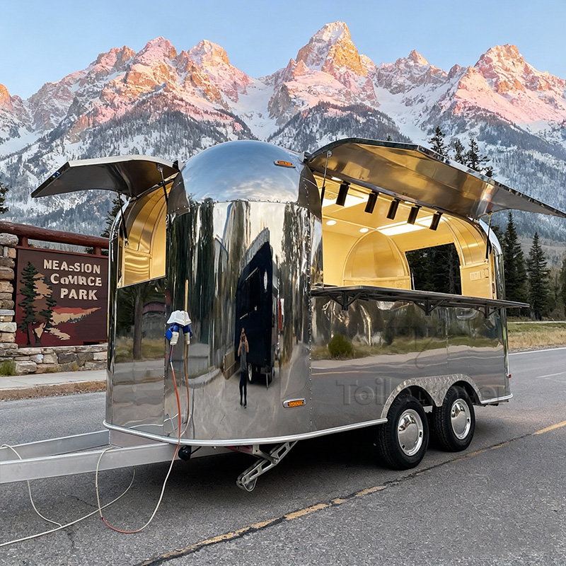 Remorque de cuisine mobile vin - Commercial Kitchen Windows avis et prix