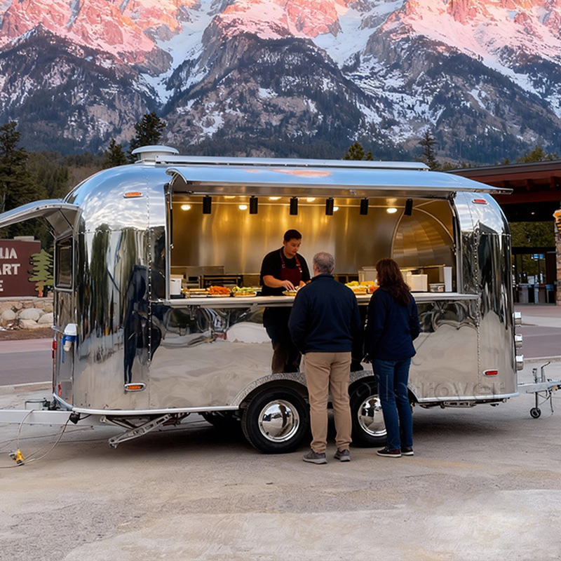 Remorque de cuisine mobile vin - Commercial Kitchen Windows avis et prix