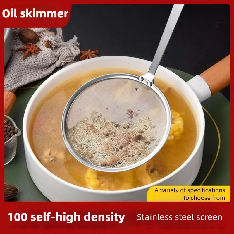 Cuillère filtre en acier inoxy - Commercial Kitchen Oil Filter avis et prix