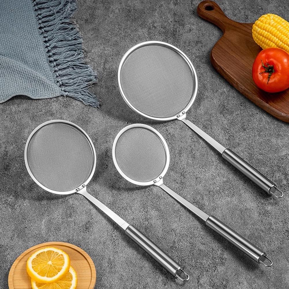 Cuillère écumoire en acier ino - Commercial Kitchen Oil Filter avis et prix