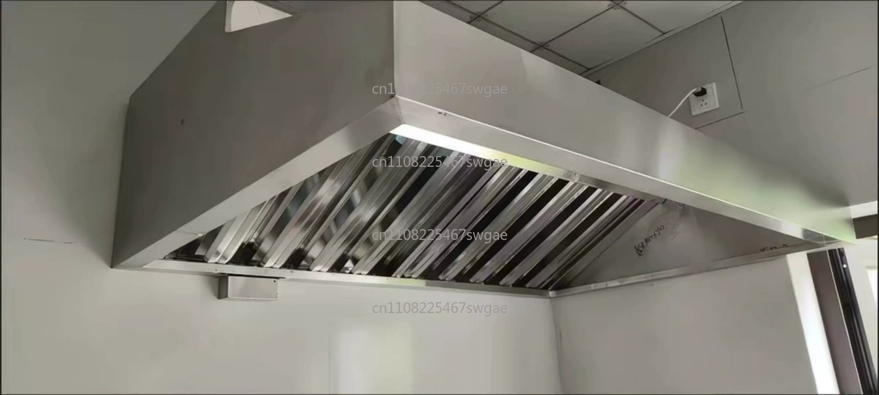 Hotte de cuisine en acier inox - Commercial Kitchen Range Hood avis et prix