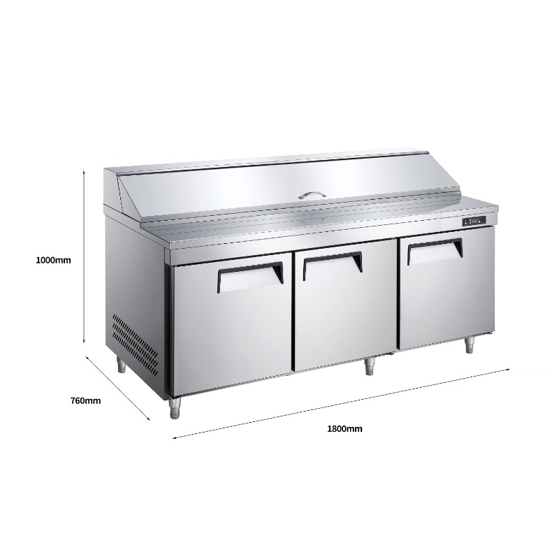 Réfrigérateur commercial à por - Commercial Kitchen Backsplash avis et prix