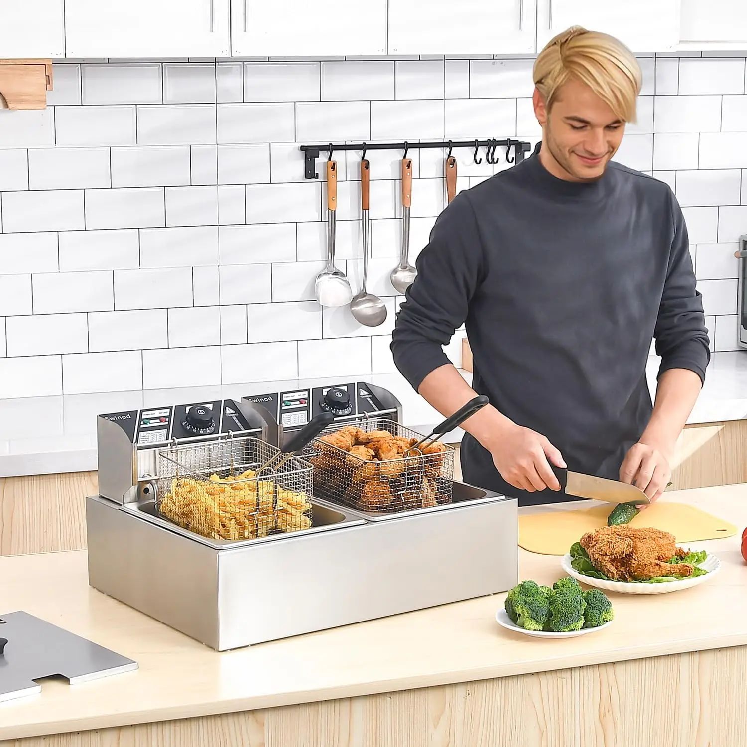 Friteuse commerciale avec pani - Deep Fryer Commercial avis et prix