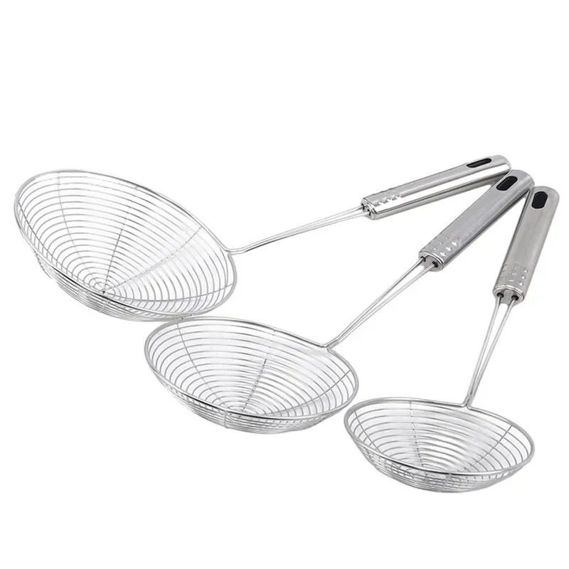 Écumoire ovale en acier inoxyd - Commercial Kitchen Oil Filter avis et prix