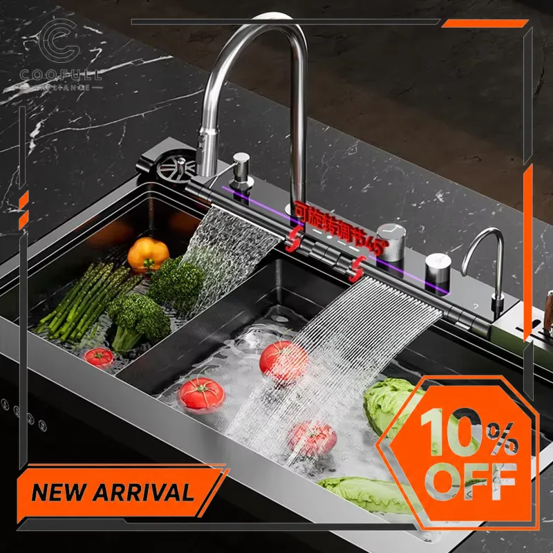 Évier à ultrasons en acier ino - Commercial Kitchen Dishwasher avis et prix