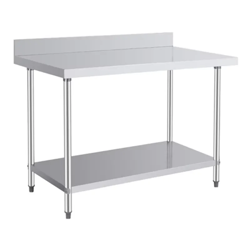 Table de travail en acier inox - Commercial Kitchen Backsplash avis et prix