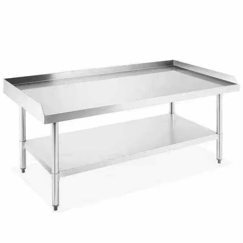 Table de travail en acier inox - Commercial Kitchen Backsplash avis et prix