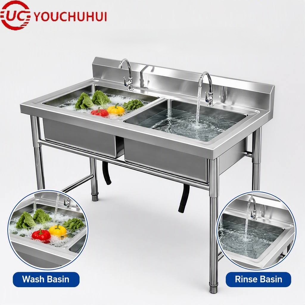 Évier de cuisine commercial au - Commercial Kitchen Backsplash avis et prix