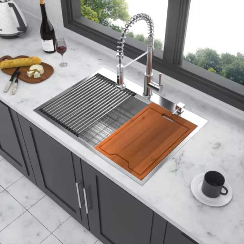 Évier de cuisine moderne en ac - Commercial Kitchen Kitchen avis et prix